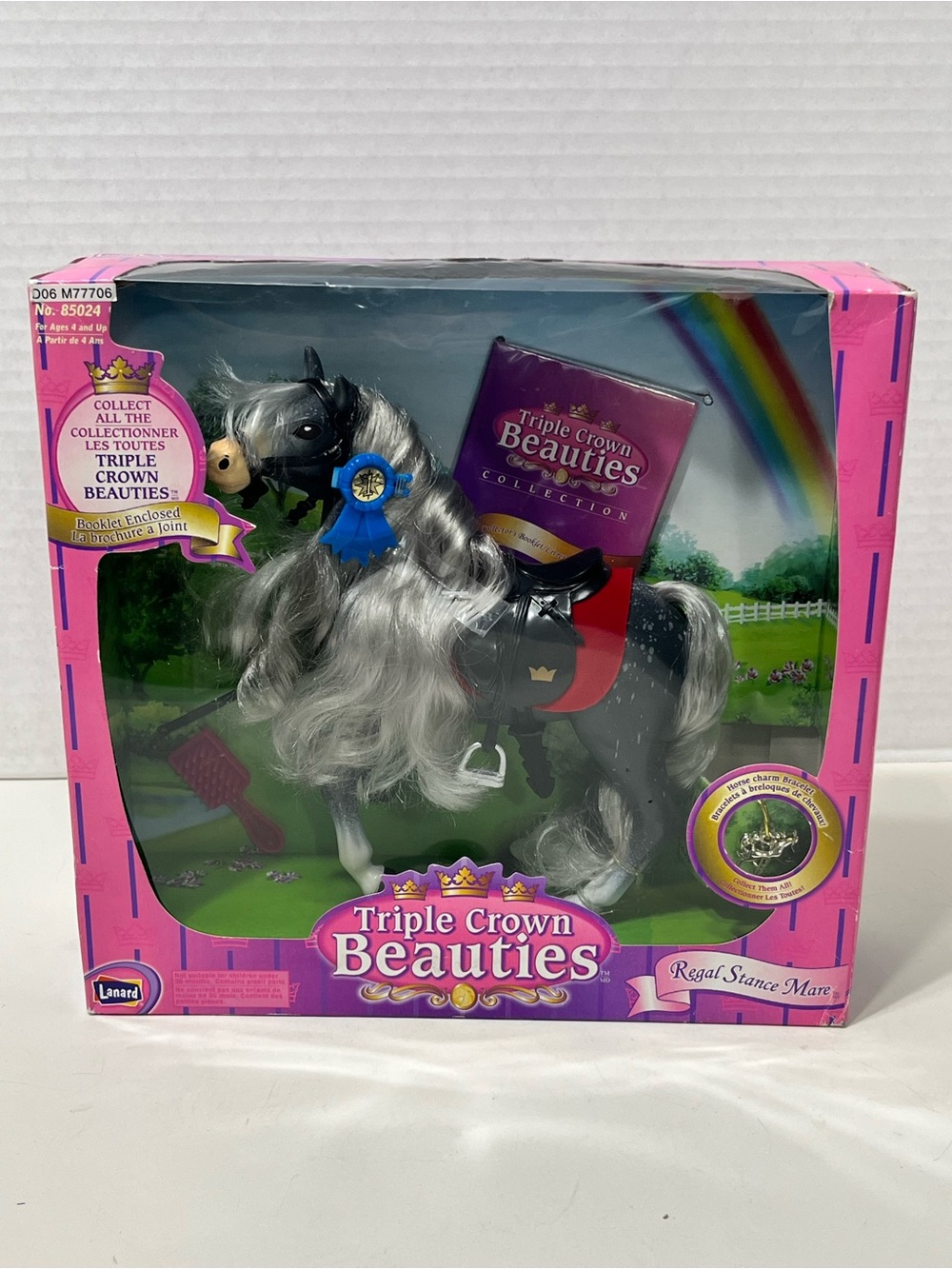 LANARD Triple Crown Beauties Regal stance mare Horse NWT vintage toy 2004